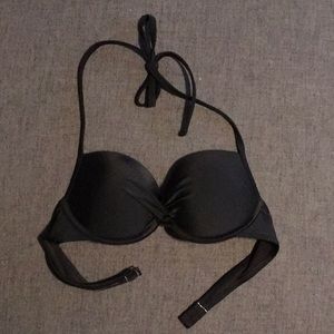 Brand new aerie black push up bikini top